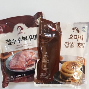 주식회사 혜성식품,[혜성식품] 찰수수부꾸미800g,전통찹쌀호떡600g